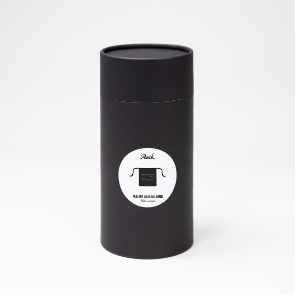 Tablier barista Reck noir mi-long