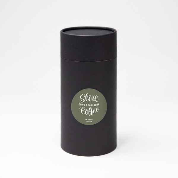 T-shirt Slow down kaki Homme