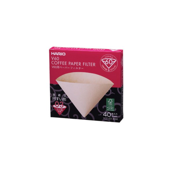 FILTRES V60 1-6T PAR 40